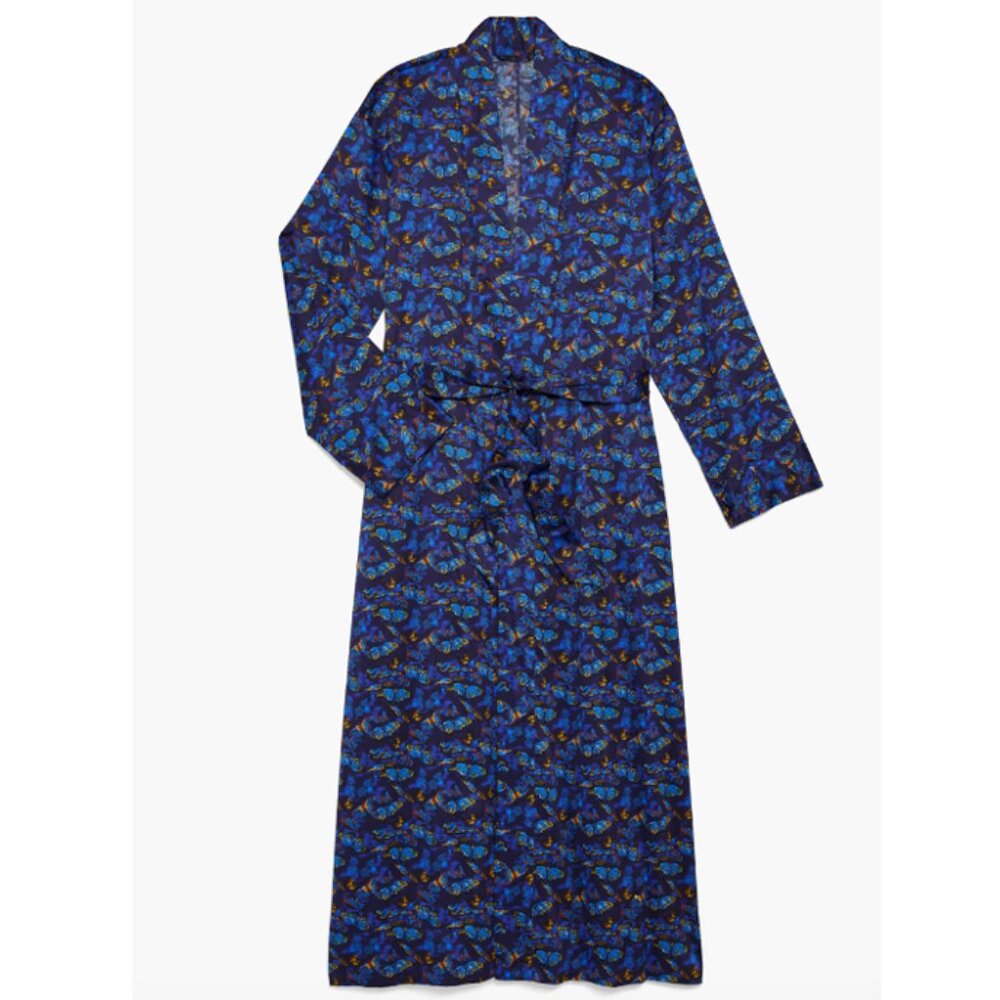 Savage X Fenty Baroque Butterfly Satin Robe